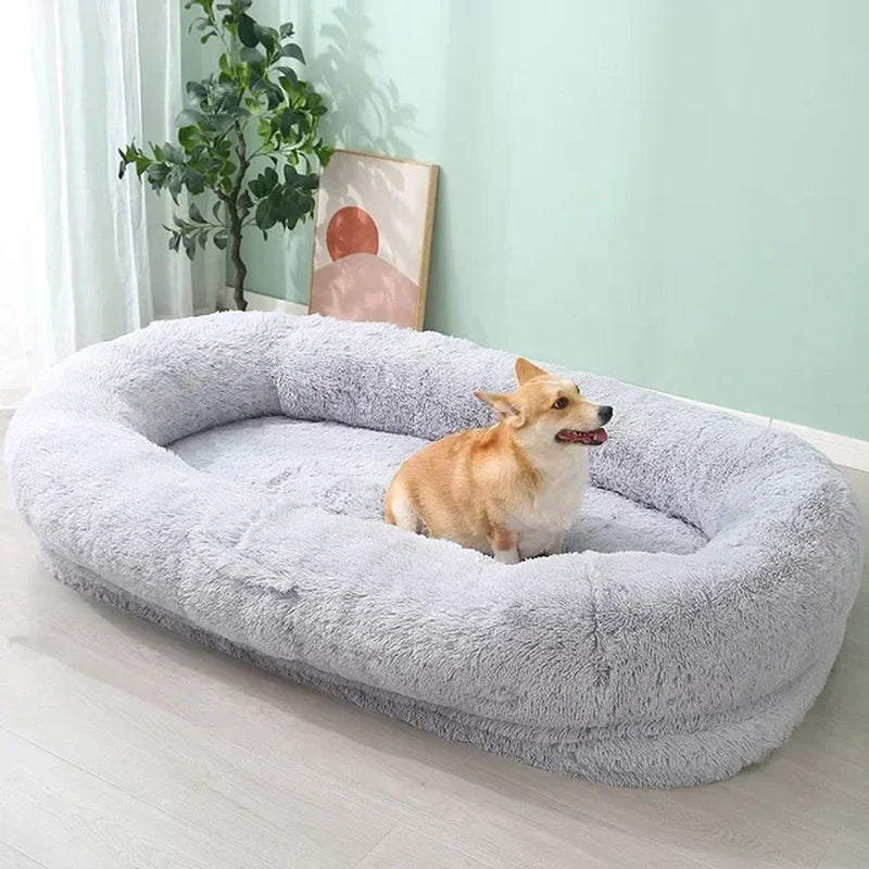  Plush round Pet Bed Winter Warm Dog Mattress pad