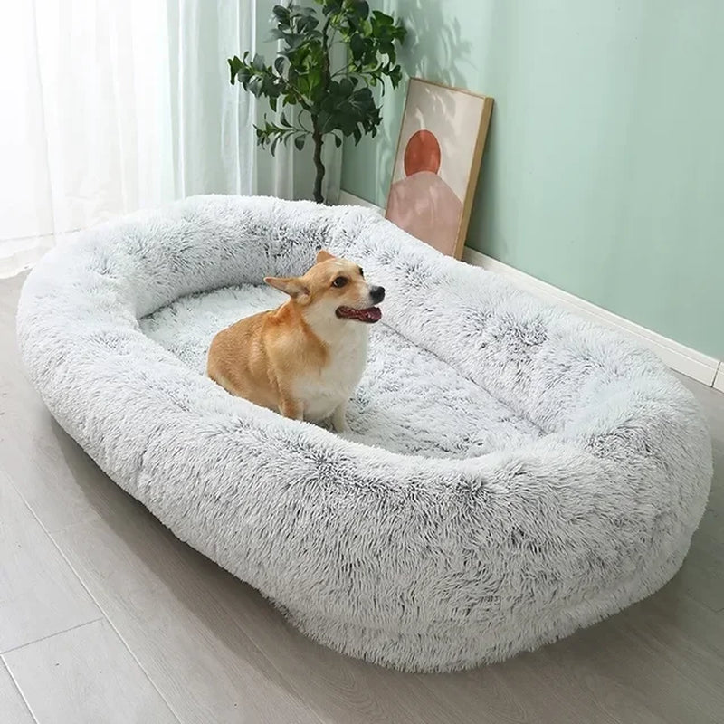  Plush round Pet Bed Winter Warm Dog Mattress pad