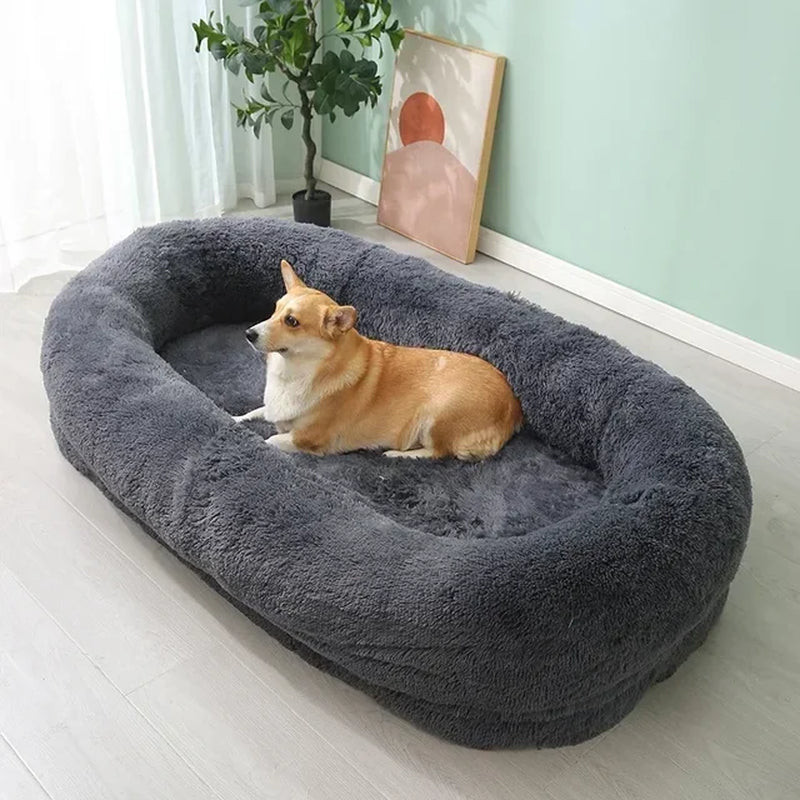  Plush round Pet Bed Winter Warm Dog Mattress pad