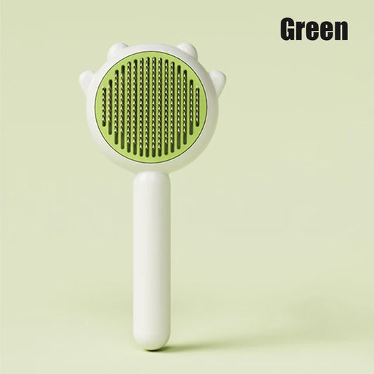 1/2Pcs Pet Hair Removal Brush Grooming Comb Self Cleaning Dog Slicker Brush with Massage Teeth Dogs Cats Pet Grooming Supplies